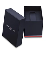 Tommy Hilfiger Men's Multifunction Brown Leather Strap Watch, 44mm