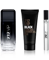 Men's 3-Pc. 212 Vip Black Eau de Parfum Gift Set