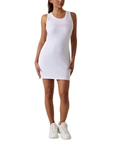 Guess Women's Embroidered Logo Tank Dress