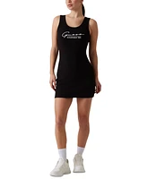 Guess Women's Embroidered Logo Tank Dress
