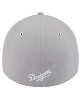 New Era Men's Gray Los Angeles Dodgers 2024 World Series Champions 39THIRTY Flex Hat