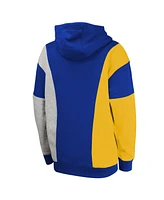 Outerstuff Big Boys and Girls Blue Golden State Warriors Ace the Hole Pullover Hoodie