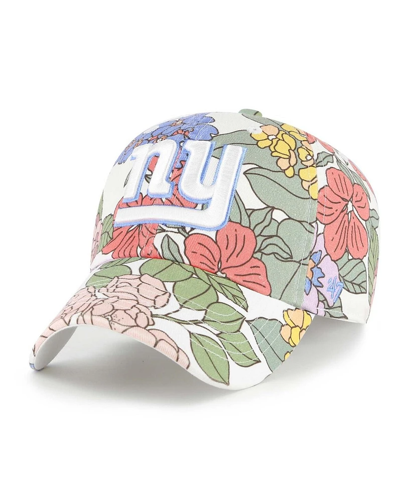 '47 Brand Women's White New York Giants Florentina Clean Up Adjustable Hat