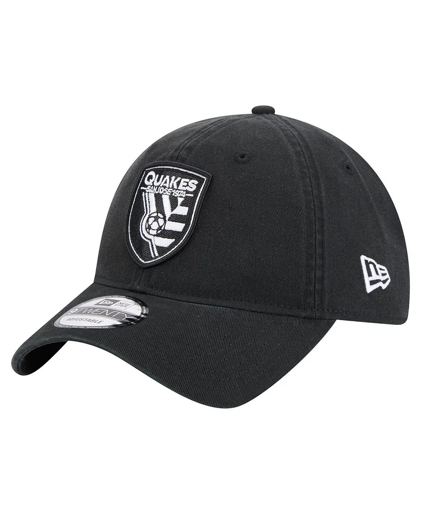 New Era Men's Black San Jose Earthquakes 2025 Kickoff 9TWENTY Adjustable Hat