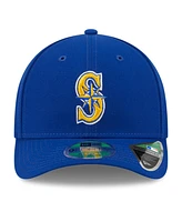 New Era Men's Royal Seattle Mariners Player Replica 9FORTY Adjustable Hat