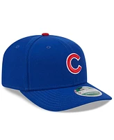 New Era Men's Royal Chicago Cubs Player Replica 9SEVENTY Adjustable Hat