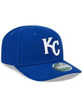 New Era Men's Royal Kansas City Royals Player Replica 9SEVENTY Adjustable Hat