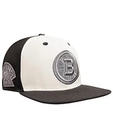 Pro Standard Men's Cream Boston Bruins French Terry Snapback Hat