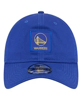 New Era Men's Golden State Warriors Blue Victory Grove Patch 9TWENTY Adjustable Hat