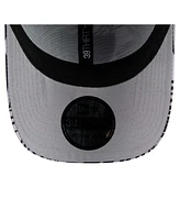 New Era Men's Gray Las Vegas Raiders Palms 39THIRTY Flex Hat