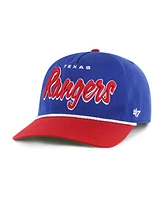 '47 Brand Men's Royal Texas Rangers Drop Shadow Rope Hitch Adjustable Hat