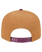 New Era Men's Brown/Purple Houston Astros Color Pack Two-Tone 9FIFTY Snapback Hat