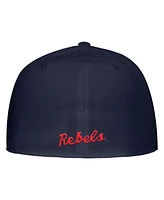 Nike Men's Navy Ole Miss Rebels On-Field Baseball Performance Fitted Hat