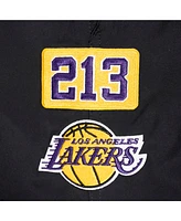 Pro Standard Men's Black Los Angeles Lakers Area Code Shorts