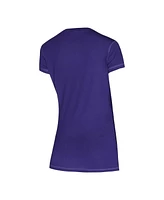 Concepts Sport Women's Purple Washington Huskies Vector T-Shirt and Flannel Pants Sleep Set
