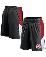 Fanatics Men's Black Atlanta Hawks Practice Performance Shorts