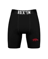 Rock 'Em Socks Men's Arkansas Razorbacks Primary Crew and Boxer Briefs