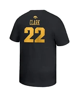Nike Big Boys and Girls Caitlin Clark Black Iowa Hawkeyes Retired Player Name Number Core T-Shirt