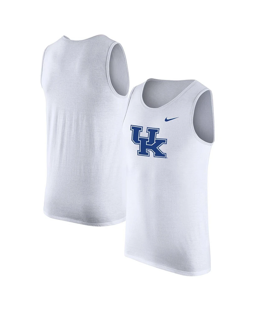 Nike Men's White Kentucky Wildcats Tank Top