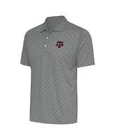 Antigua Men's Steel Texas A&M Aggies Spark Polo Shirt