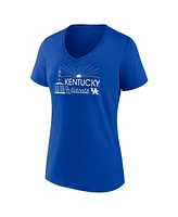 Fanatics Women's Royal Kentucky Wildcats Fundamentals Region Draw T-Shirt