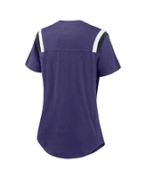 Nike Women's Purple Baltimore Ravens Historic Slub Fashion T-Shirt
