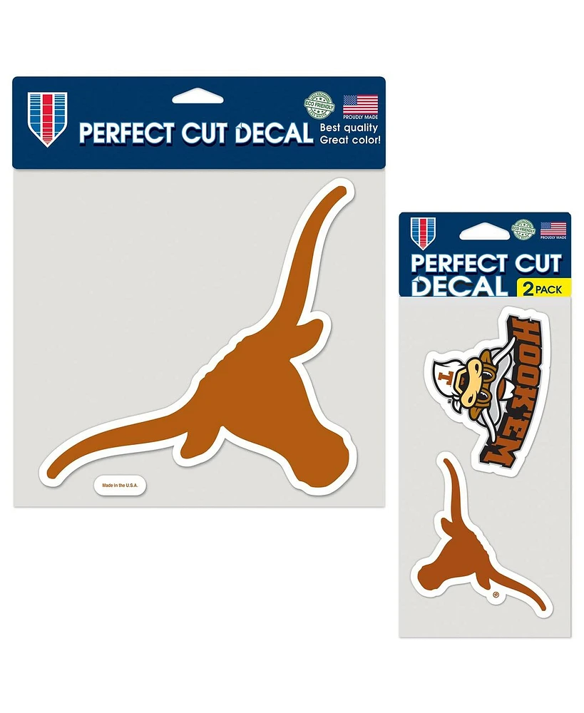 Wincraft Texas Longhorns 3-Pack Perfect Cut Decals