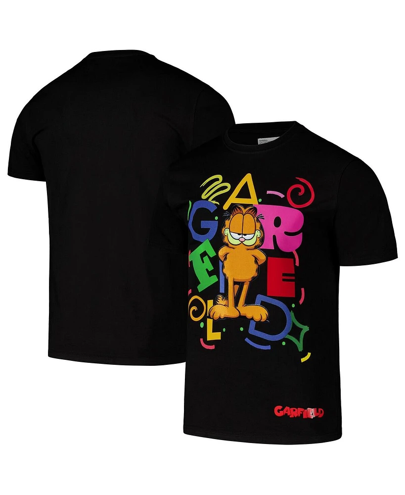 Freeze Max Men's Black Garfield Doodle T-Shirt