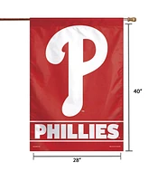 Wincraft Philadelphia Phillies 28" x 40" Primary Logo Single-Sided Vertical Banner