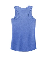 Hendrick Motorsports Team Collection Women's Heather Royal Kyle Larson Name Number Racerback Tri-Blend Tank Top