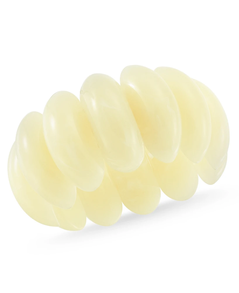 I.n.c. International Concepts Plastic Shell Stretch Bracelet, Exclusively at Macy's