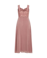 City Chic Plus Sweet Evie Maxi Dress