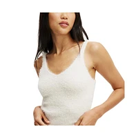 Cotton On Women's Fluffy Knitted Cami