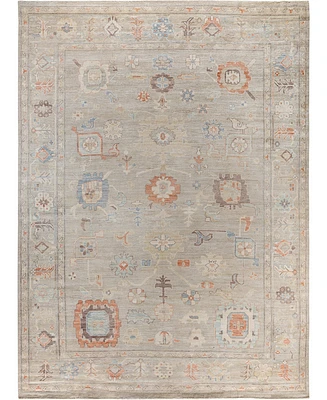 Adorn Hand Woven Rugs Colorful Oushak M1945 9'10''x13'4'' Area Rug