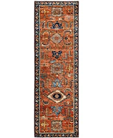 Adorn Hand Woven Rugs Serapi M1945 2'7''x7'10'' Runner Area Rug