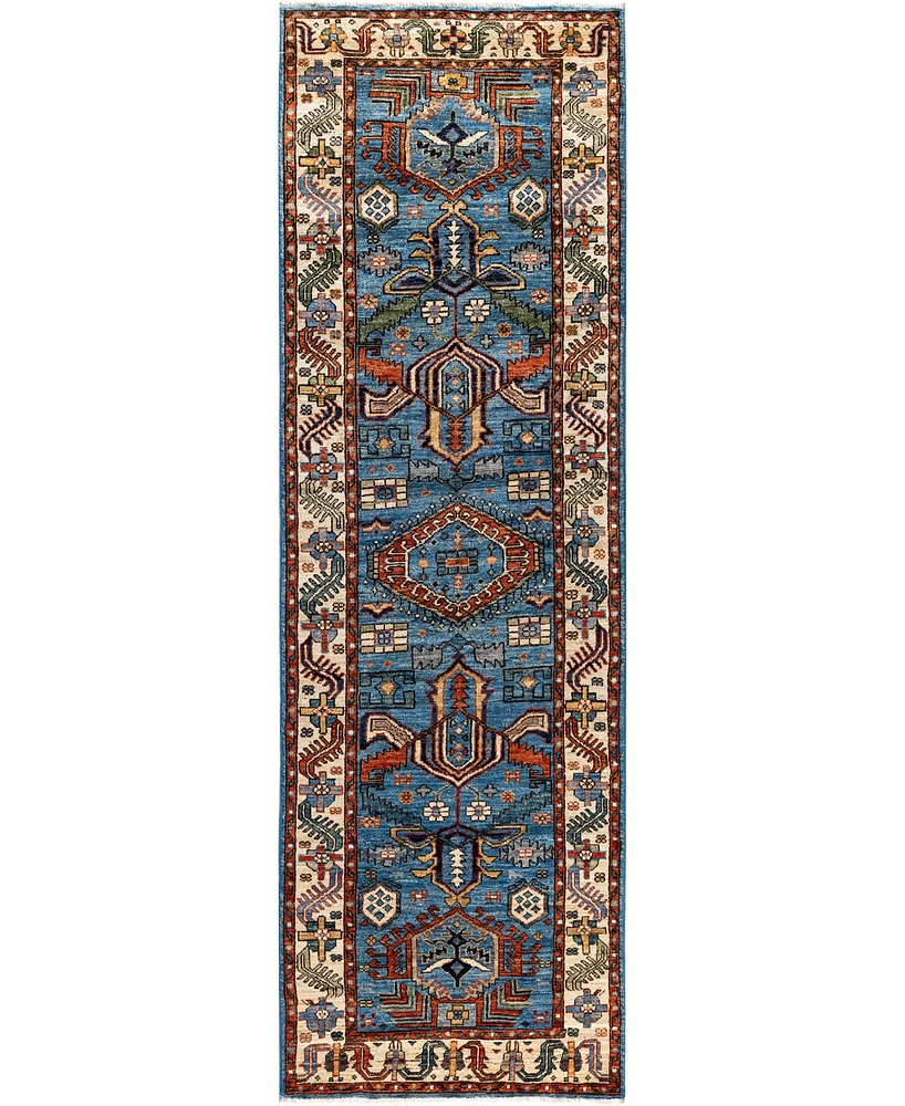 Adorn Hand Woven Rugs Serapi M1945 2'8''x8'8'' Runner Area Rug