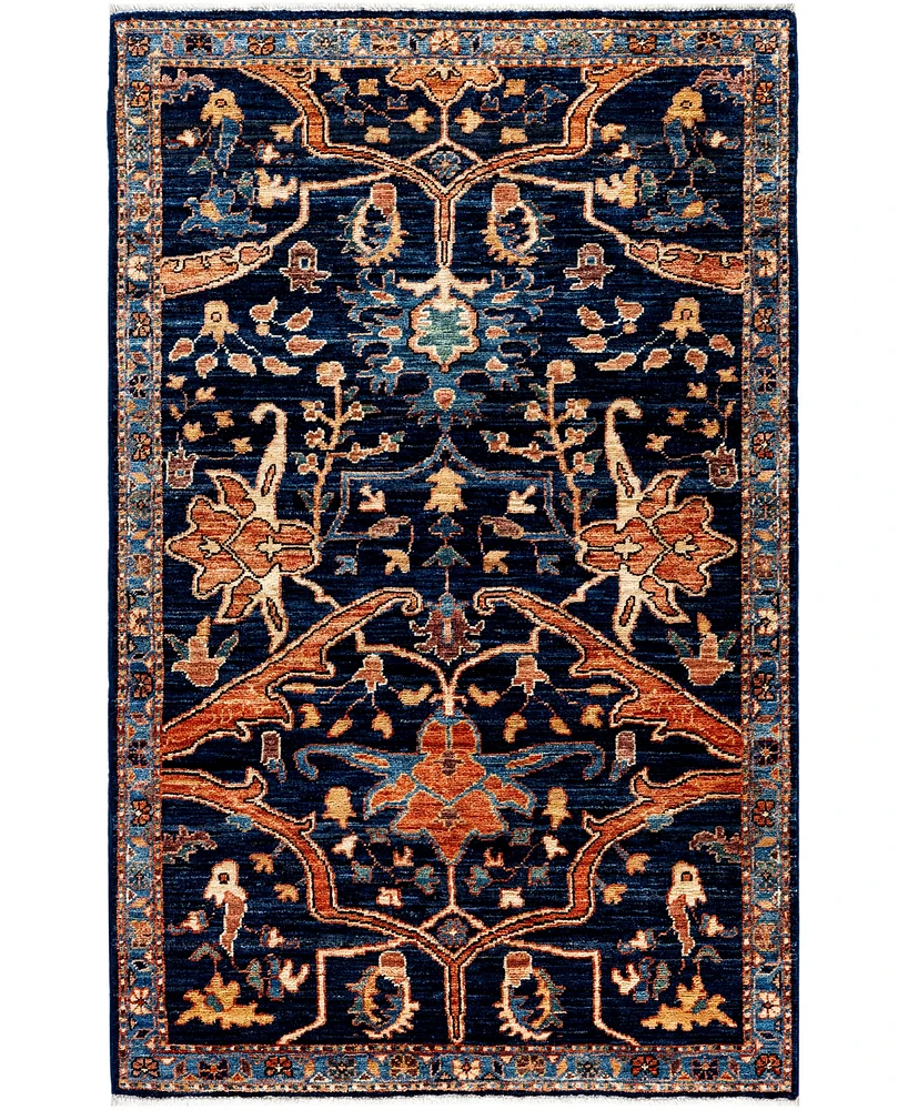 Adorn Hand Woven Rugs Serapi M1945 3'1''x4'10'' Area Rug