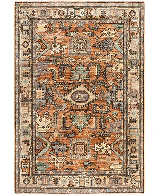 Adorn Hand Woven Rugs Serapi M1945 4'3''x6'2'' Area Rug