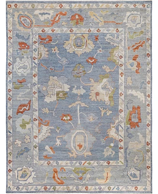 Adorn Hand Woven Rugs Colorful Oushak M1945 9'x11'9'' Area Rug