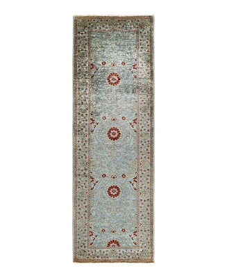 Adorn Hand Woven Rugs Vibrance M1720 3'1''x9'5'' Runner Area Rug