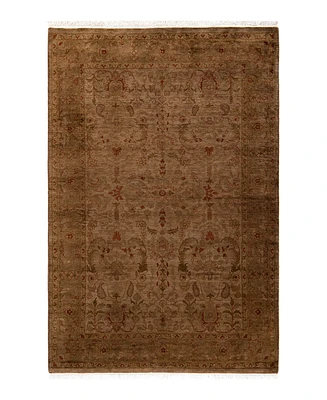 Adorn Hand Woven Rugs Fine Vibrance M1453 4'2''x6'2'' Area Rug