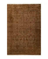 Adorn Hand Woven Rugs Fine Vibrance M1453 4'2''x6'2'' Area Rug