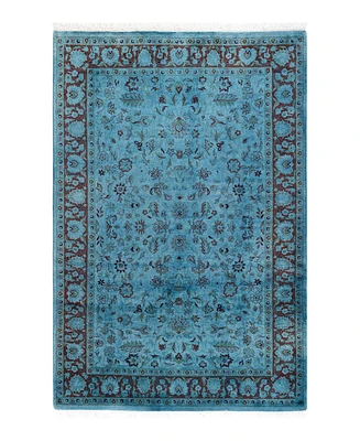 Adorn Hand Woven Rugs Fine Vibrance M1444 4'2''x6'2'' Area Rug