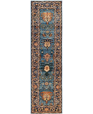 Adorn Hand Woven Rugs Serapi M1945 2'7''x9'5'' Runner Area Rug