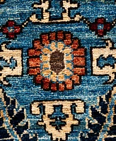 Adorn Hand Woven Rugs Serapi M1945 2'7''x10' Runner Area Rug