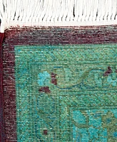 Adorn Hand Woven Rugs Fine Vibrance M1590 2'6''x12' Runner Area Rug