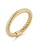 Rachel Zoe Fine Jewelry 14K Gold Bold Twist Ring
