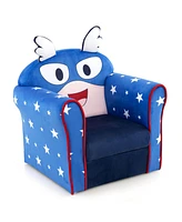 Original Kids Sofa with Armrest and Thick Cushion