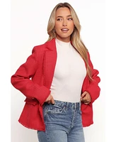 Petal and Pup Women's Simona Single Button Twill Blazer