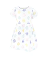 Hudson Baby Girls Cotton Dresses, Easter Bunny Pink, 9-12 Months